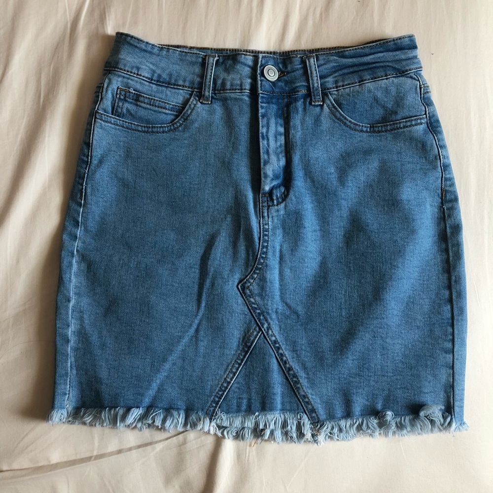 Fashion Nova Denim Skirt